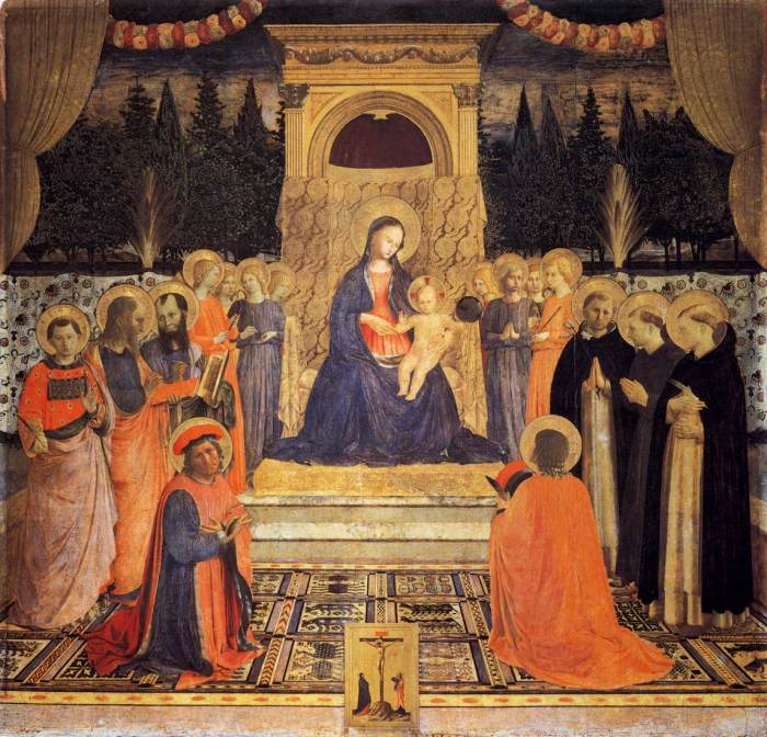 Fra angelico san marco altarpiece