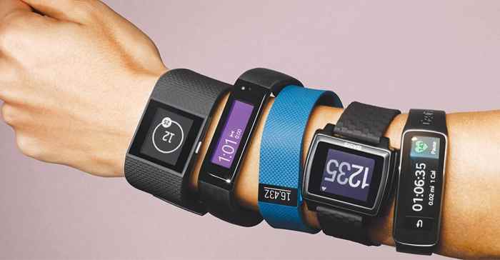 Activity trackers and smartwatches are two types of ______ devices.